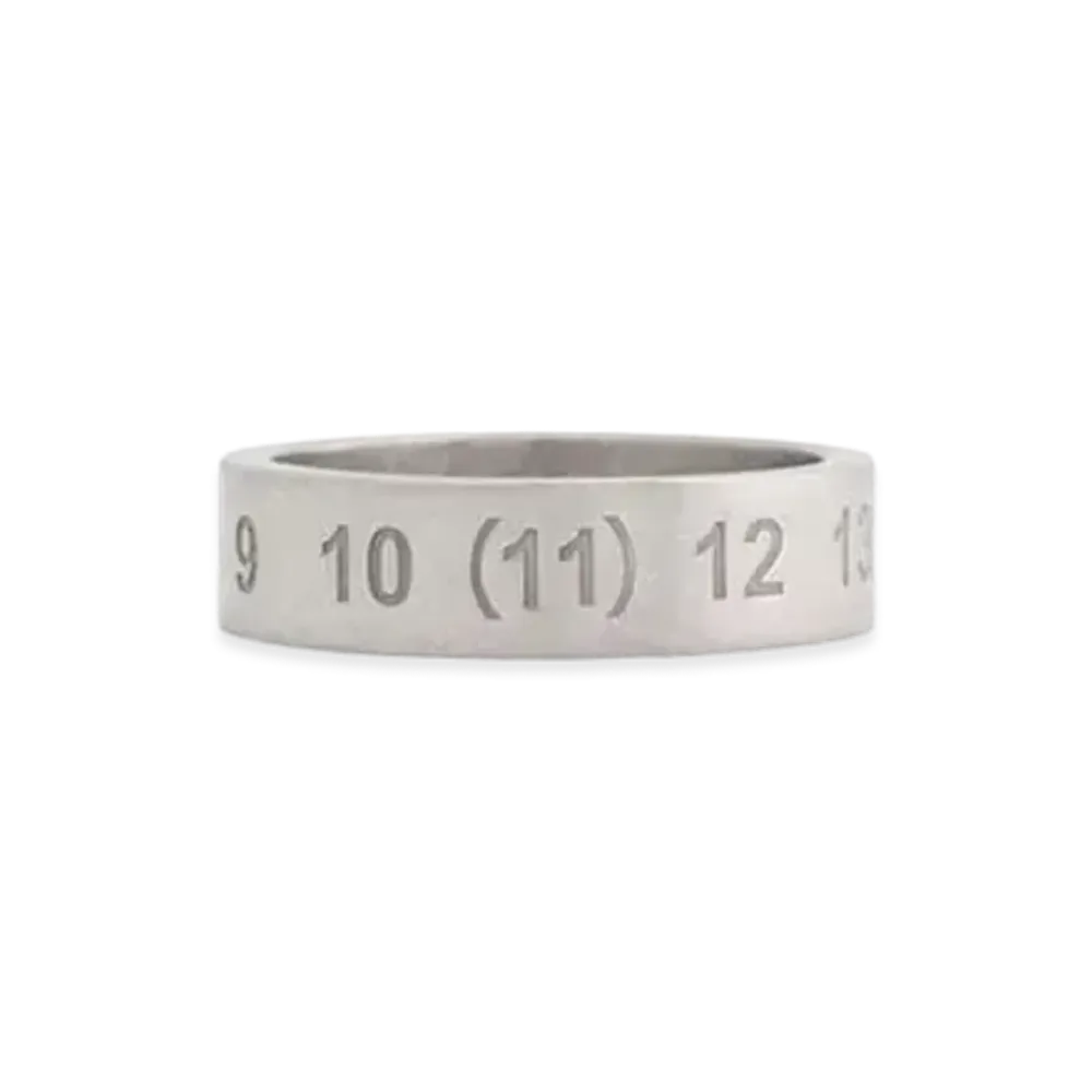 Maison Margiela Number Logo Ring "Silver"