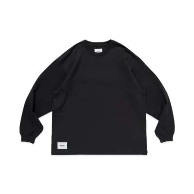 WTAPS OBJ 01 / LS / Cotton. Containing "Black"