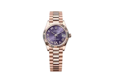 ROLEX Datejust 31mm Everose Gold 278275 "Aubergine"