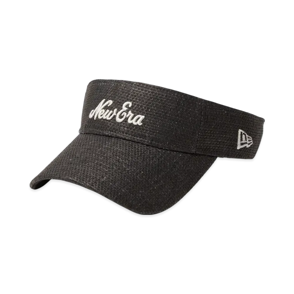 NEW ERA Golf Sun Visor Paper Old Logo "Black"