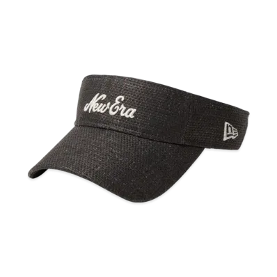 NEW ERA Golf Sun Visor Paper Old Logo "Black"