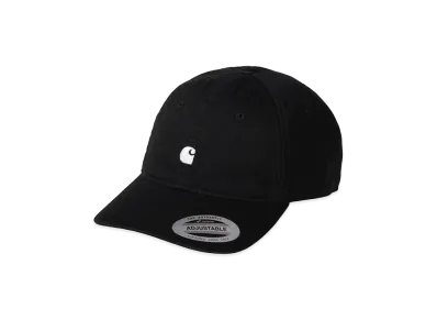Carhartt WIP Madison Logo Cap "Black/White"