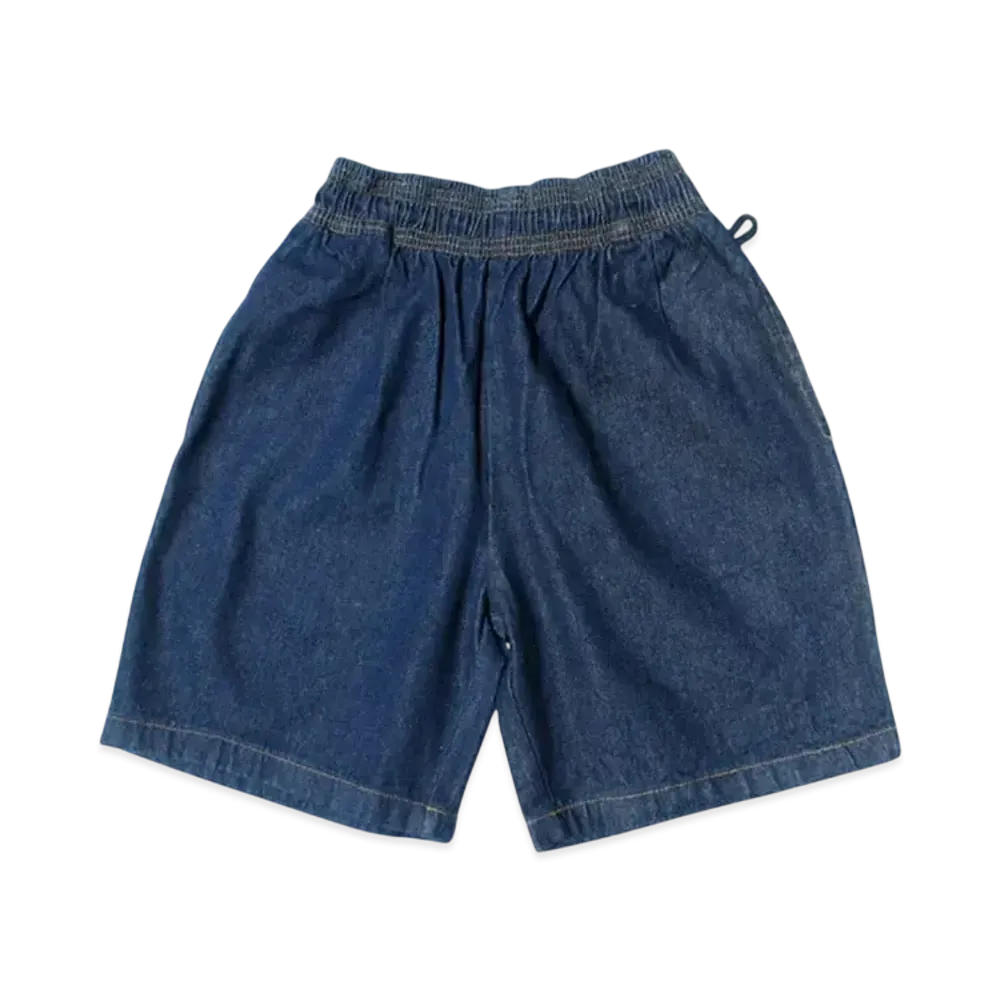 COOKMAN Chef Short Pants Denim "Navy/Denim"