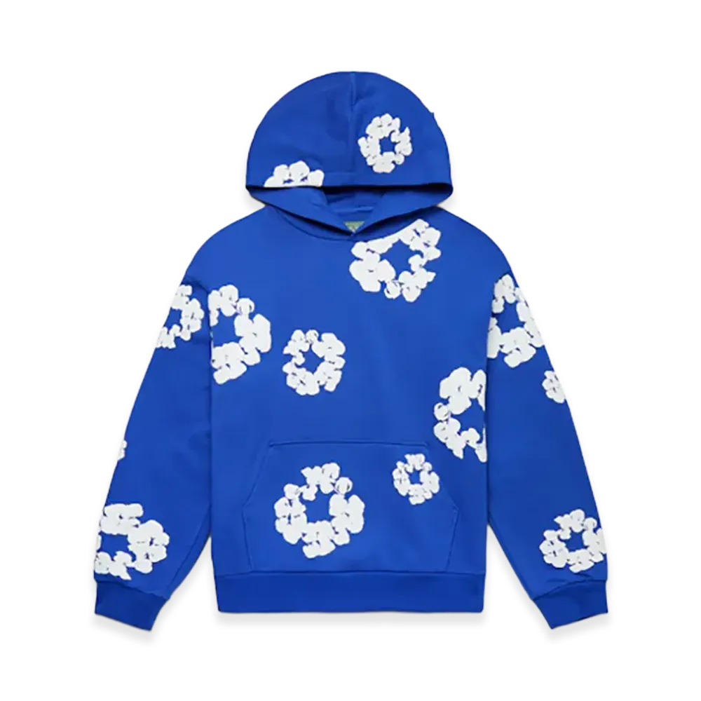 DENIM TEARS The Cotton Wreath Sweatshirt "Blue"