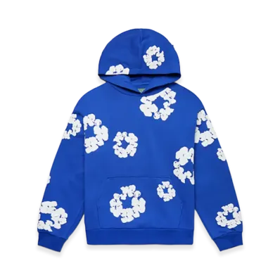 DENIM TEARS The Cotton Wreath Sweatshirt "Blue"