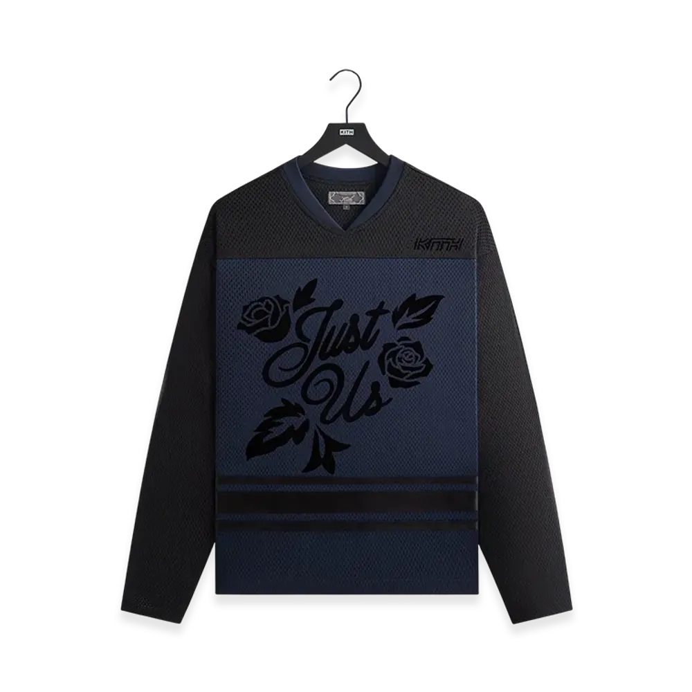 Kith Malik Long Sleeve Mesh Jersey "Nocturnal"