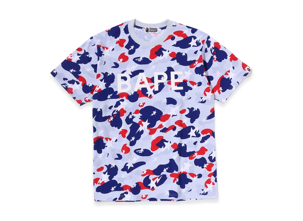 A BATHING APE Sta Strike Camo Tee "White"