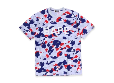 A BATHING APE Sta Strike Camo Tee "White"