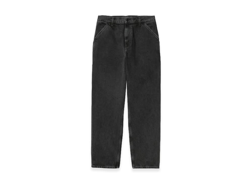 Carhartt WIP Single Knee Pant "Black/Stone Washed"