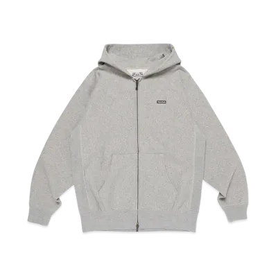 Wasted Youth Heavy Weight Zip Hoodie "Gray"