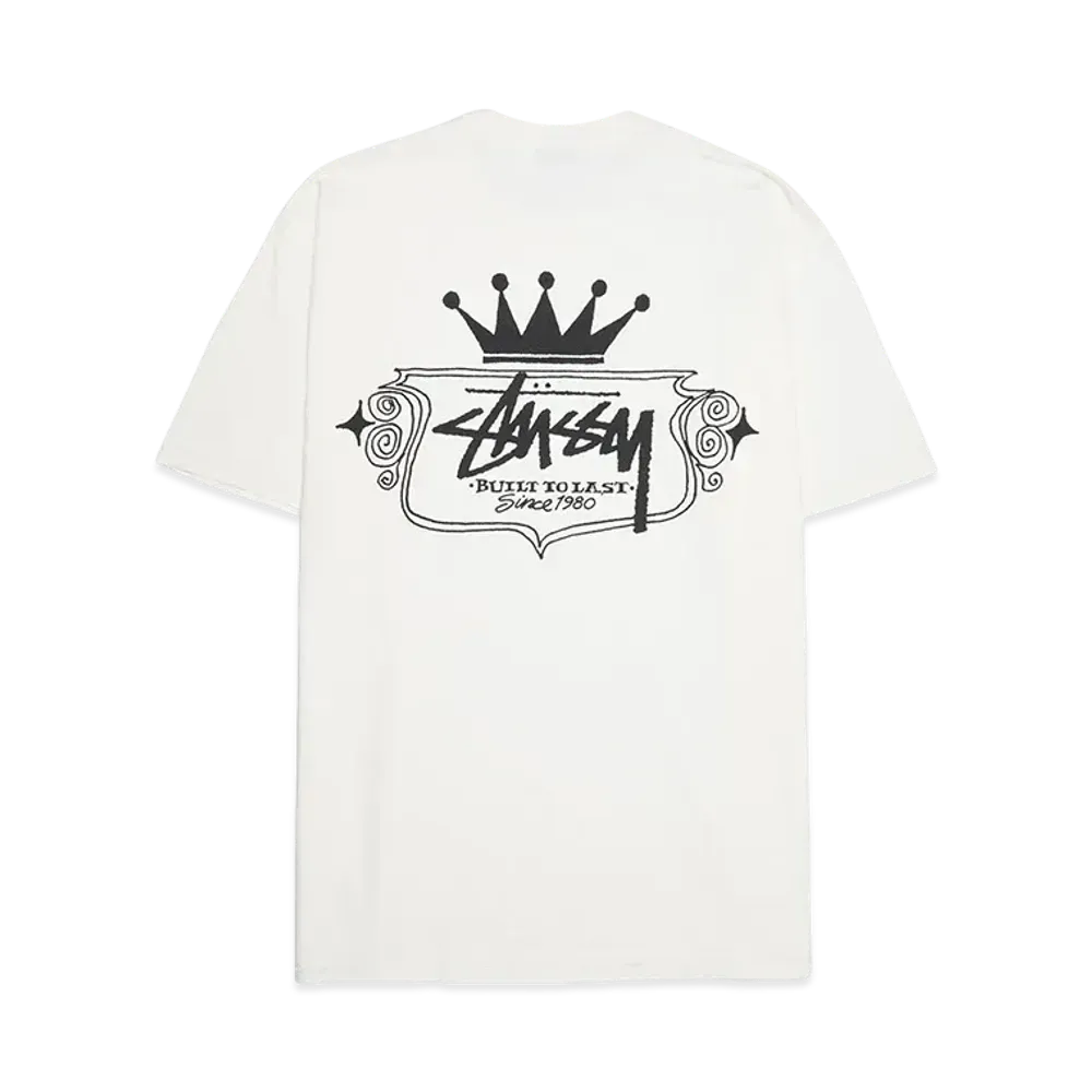 Stussy Built To Last Pig. Dyed Tee "Natural"