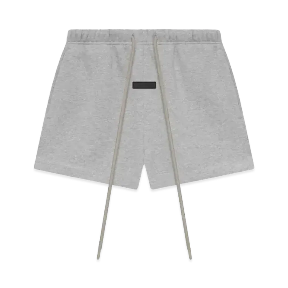 FEAR OF GOD ESSENTIALS Running Short "Light Heather Grey"