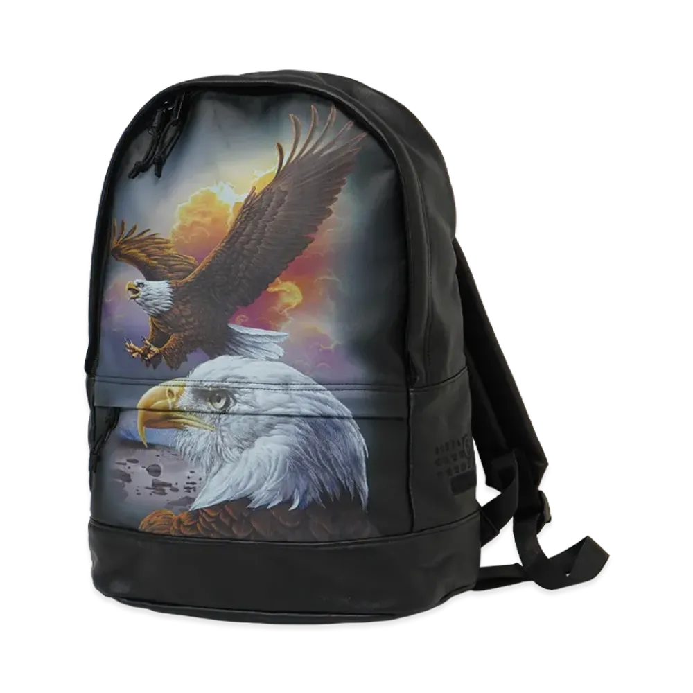 Supreme x MM6 Maison Margiela Eagle Leather Backpack "Black"