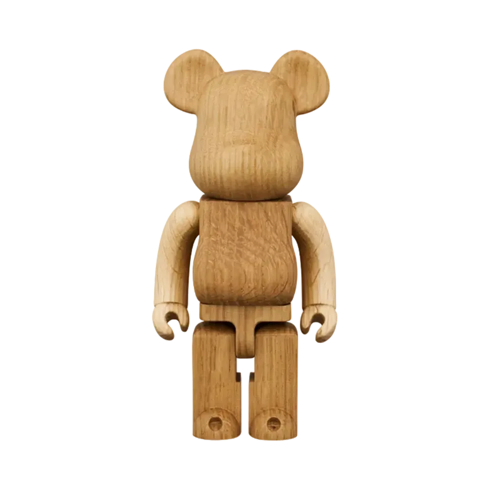 MEDICOM TOY "BEARBRICK" Karimoku oak 200%