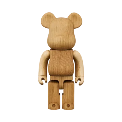 MEDICOM TOY "BEARBRICK" Karimoku oak 200%