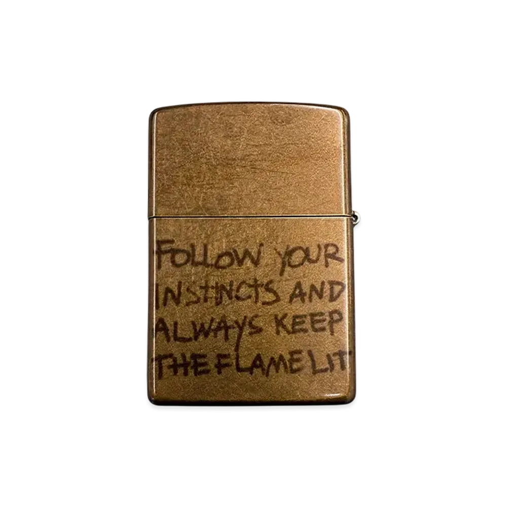 Travis Scott Cactus Jack Relic Zippo Lighter "Bronze"