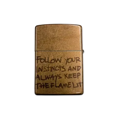 Travis Scott Cactus Jack Relic Zippo Lighter "Bronze"
