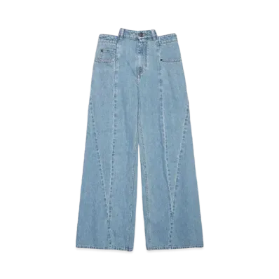 Maison Margiela PANTS 5 POCKETS "MEDIUM BLU STONE WASH"