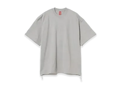 BEAMS JAPAN x LOOPWHEELER Loose Fit Fake In T-Shirt "Heather Gray"