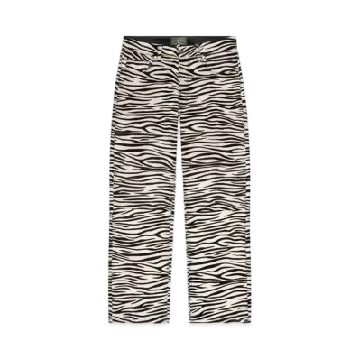 DENIM TEARS Genuine Calf Hair Pant Zebra "Multi"