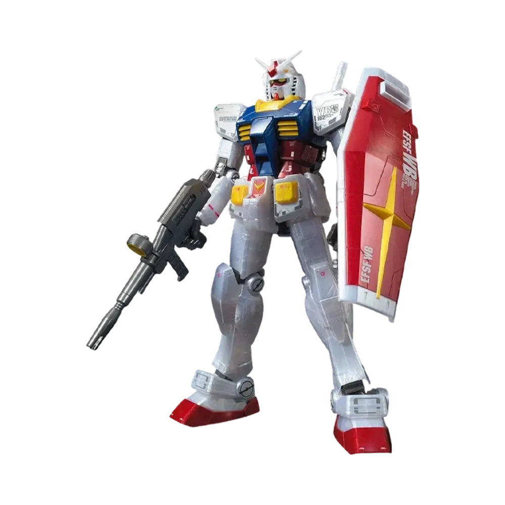BANDAI "MEGA SIZE MODEL" -MOBILE SUIT GUNDAM- 1/48 RX-78-2 Gundam [Metallic Gloss Injection] Gundam Base Limited