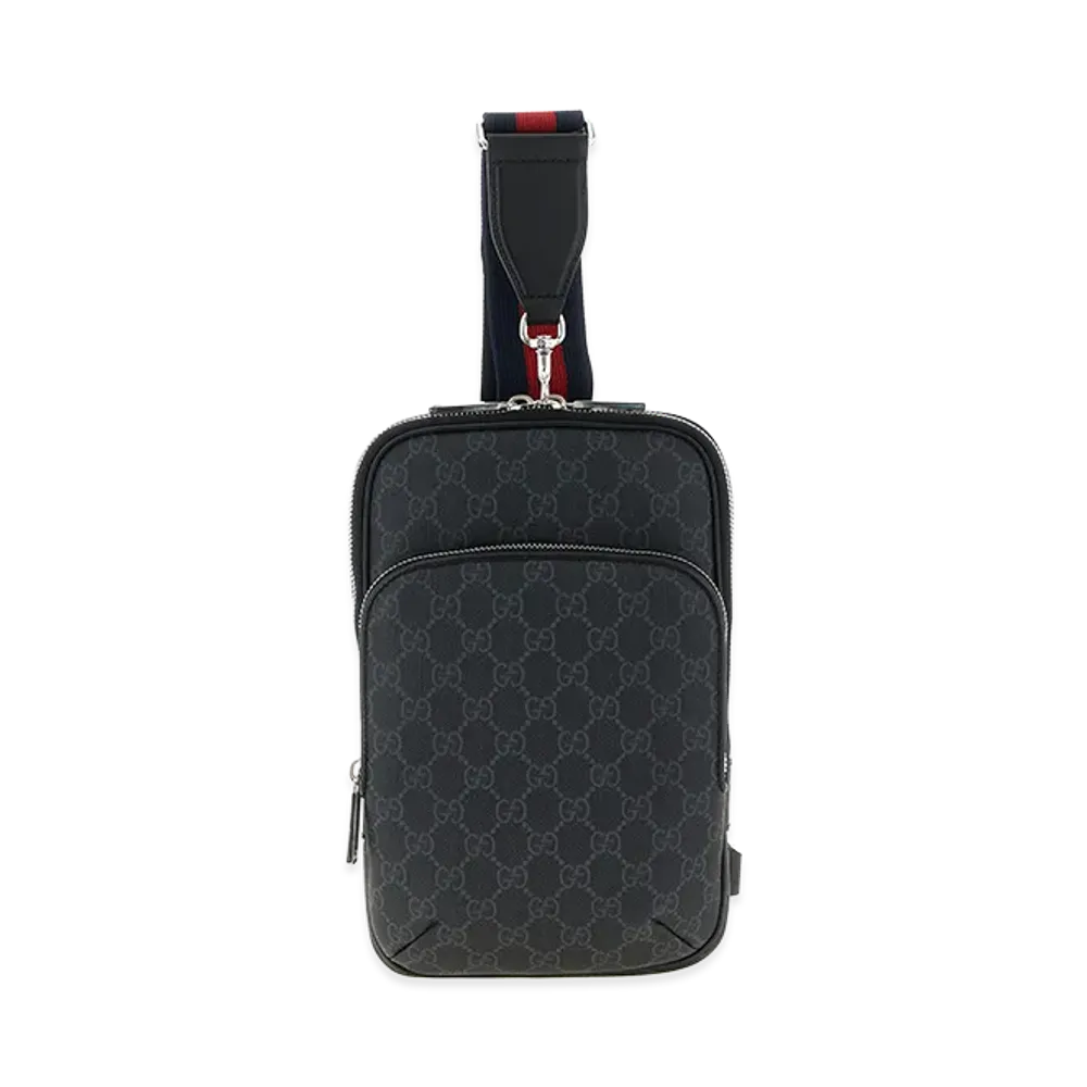 GUCCI GG Small Crossbody Bag "Black"
