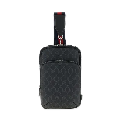 GUCCI GG Small Crossbody Bag "Black"