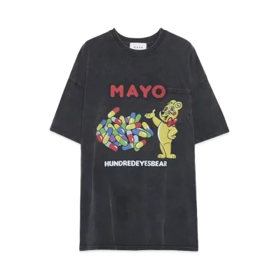 MAYO HAXXXX Pocket Short sleeve Tee "Fade Black"
