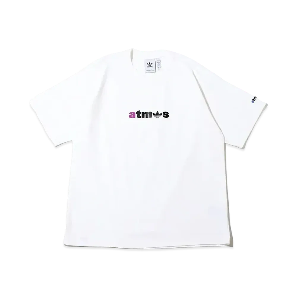atmos x adidas Logo Tee SS "White"