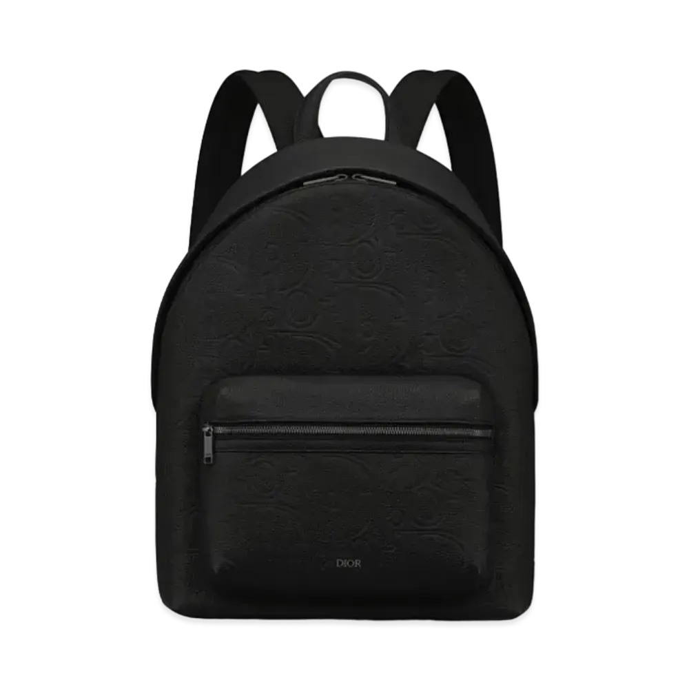 Dior Rider 2.0 Backpack Dior Gravity Leather and Grained Calfskin "Black"