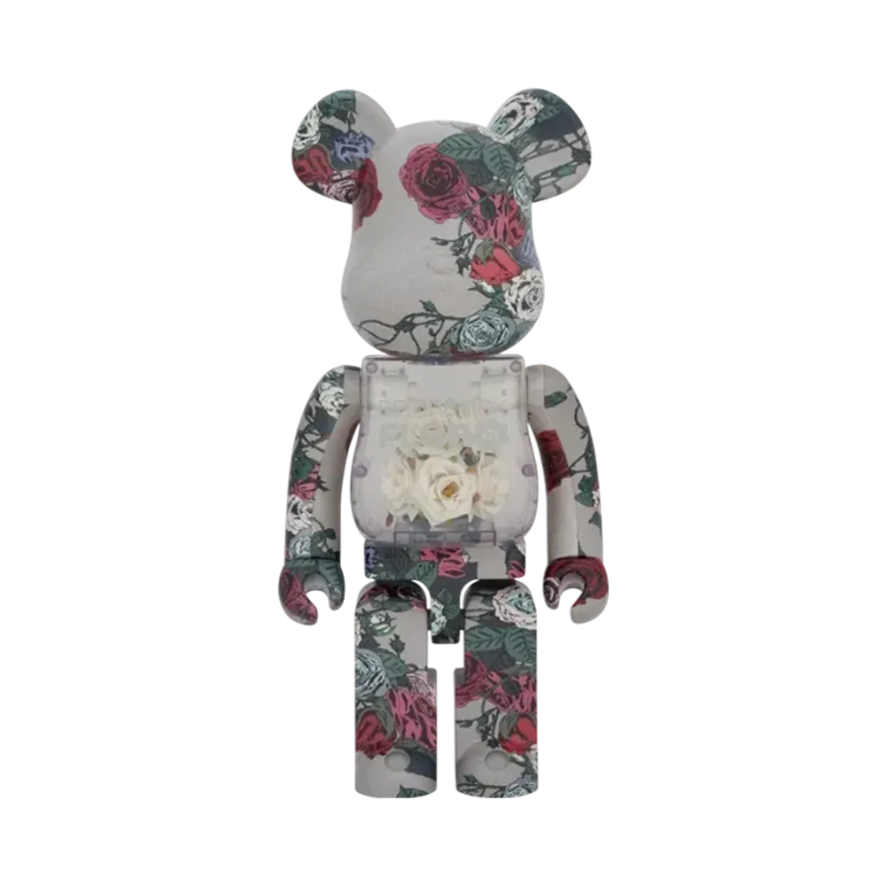 MEDICOM TOY "BEARBRICK" Flora Glow In The Dark 1000%