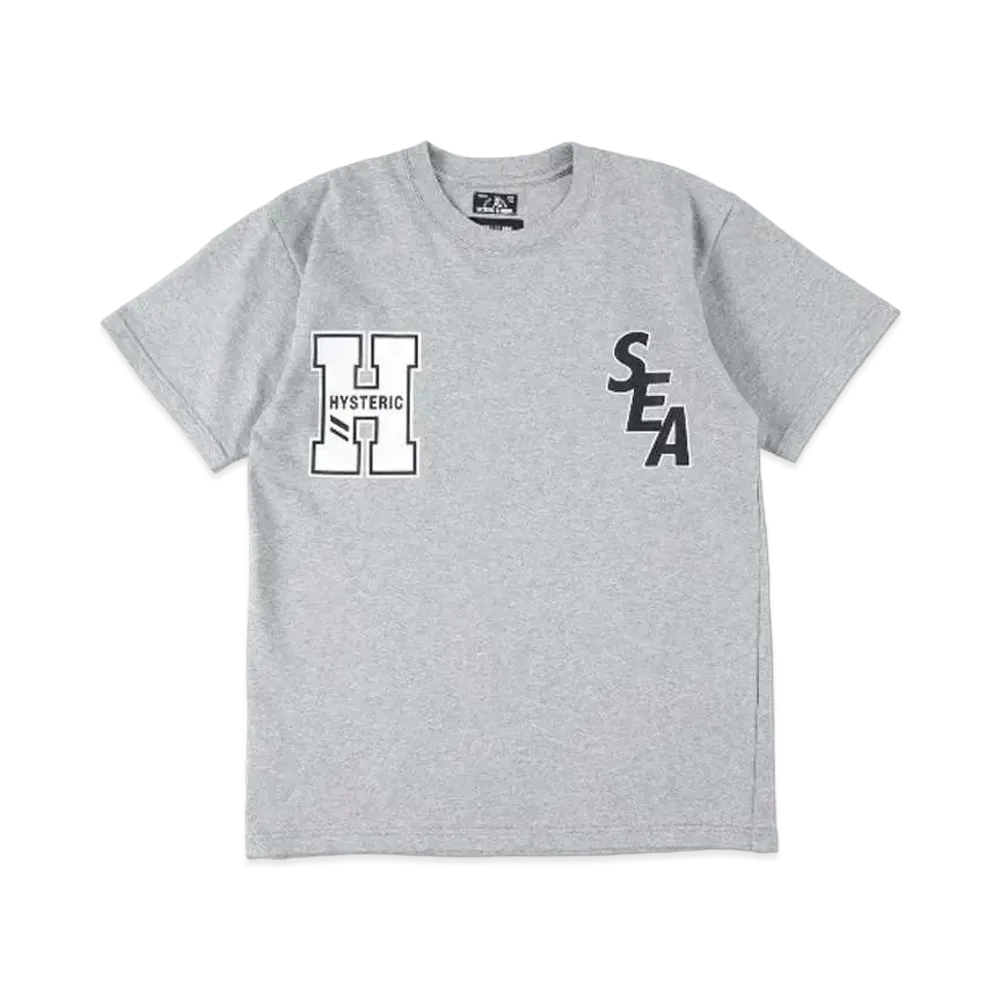 WIND AND SEA x HYSTERIC GLAMOUR T-shirt "Gray"