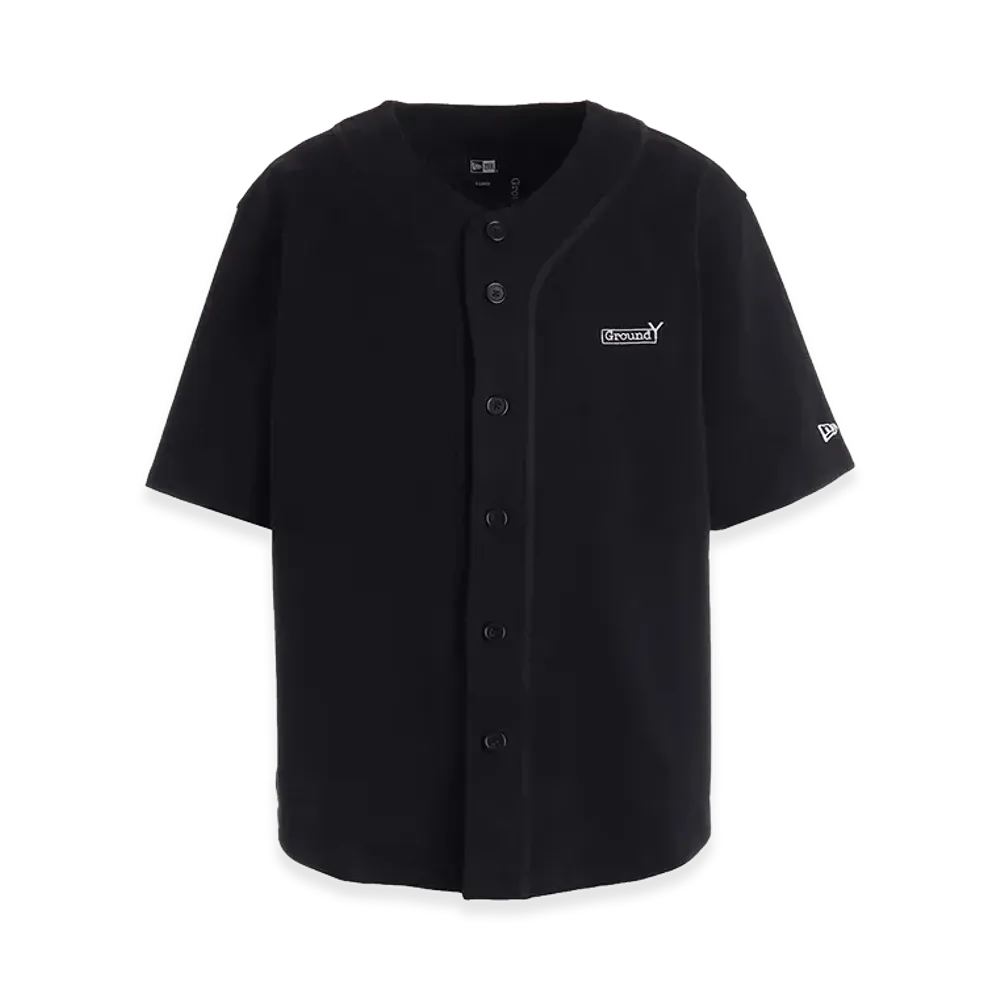 Ground Y x NEW ERA Women's Back Logo Base Ball Shirt "Black"