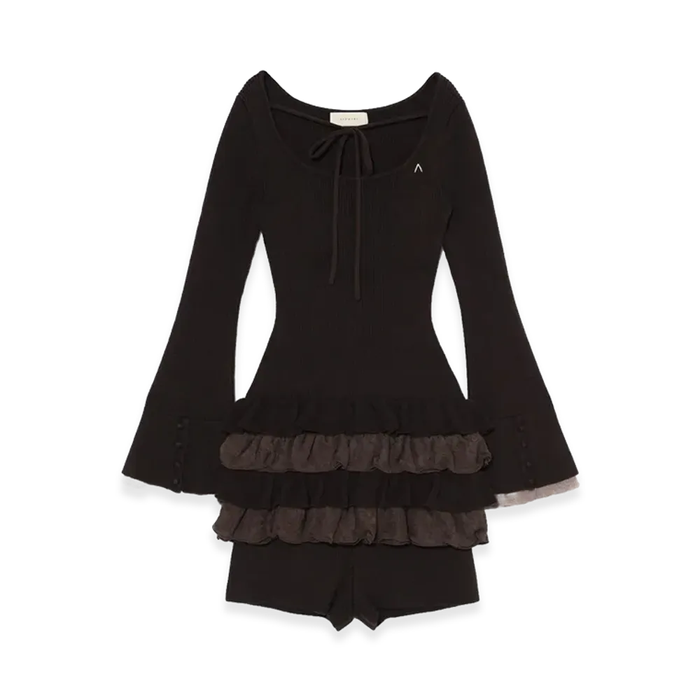ANDMARY Women's Aletta Frill Mini Dress 