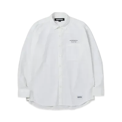 NEIGHBORHOOD 24SS Trad Shirt LS "White"