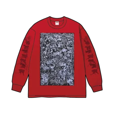 Supreme Wombat L/S Tee "Red"