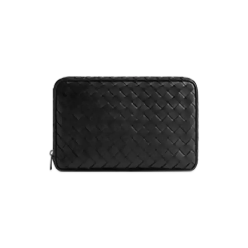 Bottega Veneta Intrecciato Large Organizer "Black"