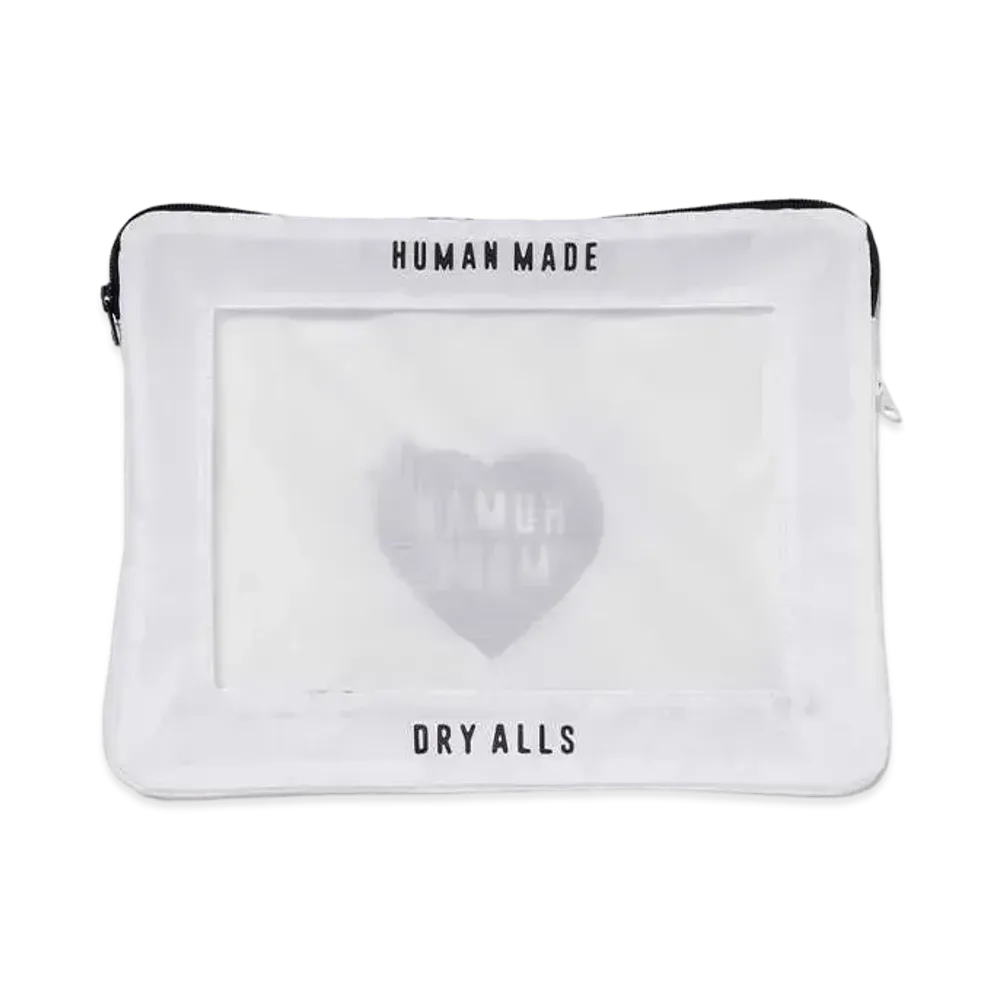 HUMAN MADE Travel Case Large "White"