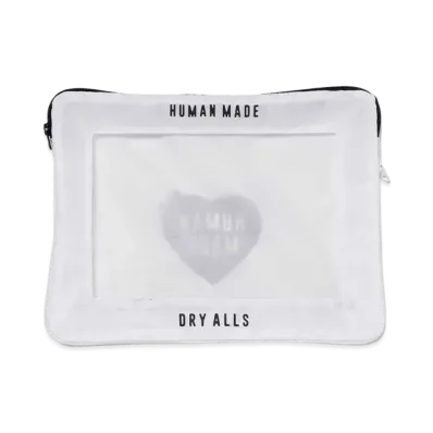 HUMAN MADE Travel Case Large "White"