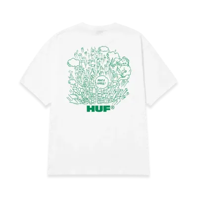 HUF What A Jungle Tee "White"