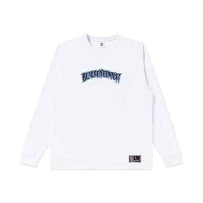BlackEyePatch Wolves L/S Tee "White"
