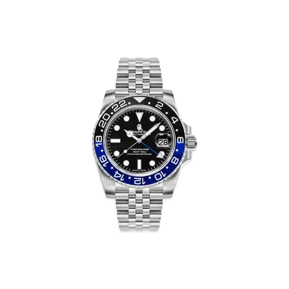 A BATHING APE TYPE 2 BAPEX® "Black Blue"
