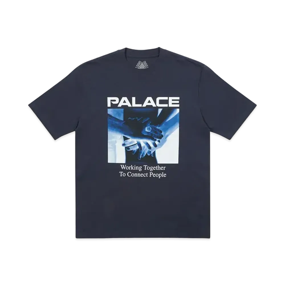 PALACE Battery T-Shirt "Navy"