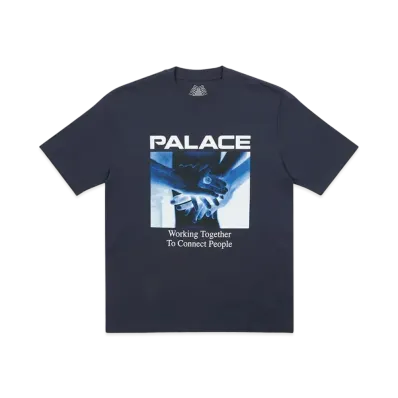 PALACE Battery T-Shirt "Navy"