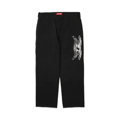 Supreme x ANTIHERO Work Pant "Black"