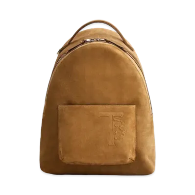 TOD'S Suede Backpack Medium "Brown"