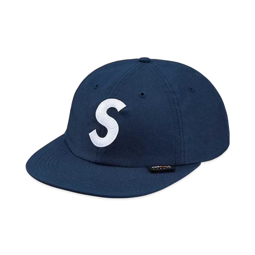 シュプリーム コーデュラ S ロゴ 6 パネル "ネイビー"