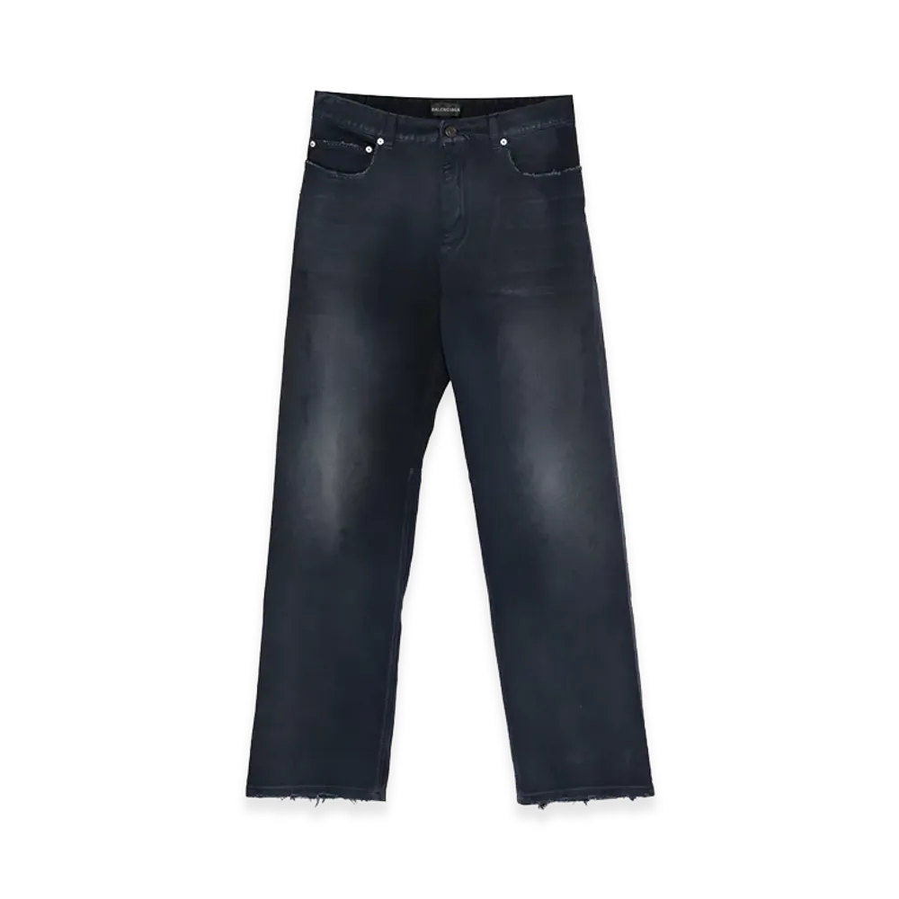 BALENCIAGA Regular Faded Jeans "Blue"