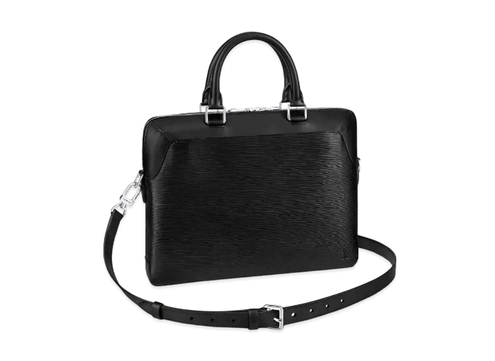 ルイヴィトン オリバー・ブリーフケース エピ "ノワール" M51689