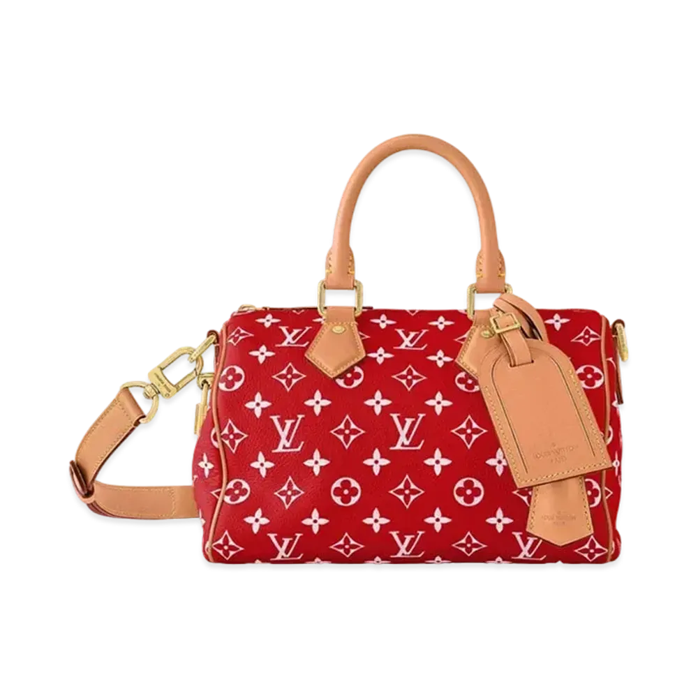 Louis Vuitton Speedy P9 Bandouliere 25 Monogram "Rouge"